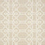 Schumacher Ziz Embroidery Natural Fabric