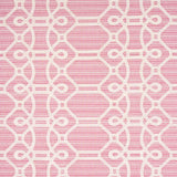 Schumacher Ziz Embroidery Pink Fabric