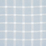 Schumacher Pauline Check Casement Chambray Fabric