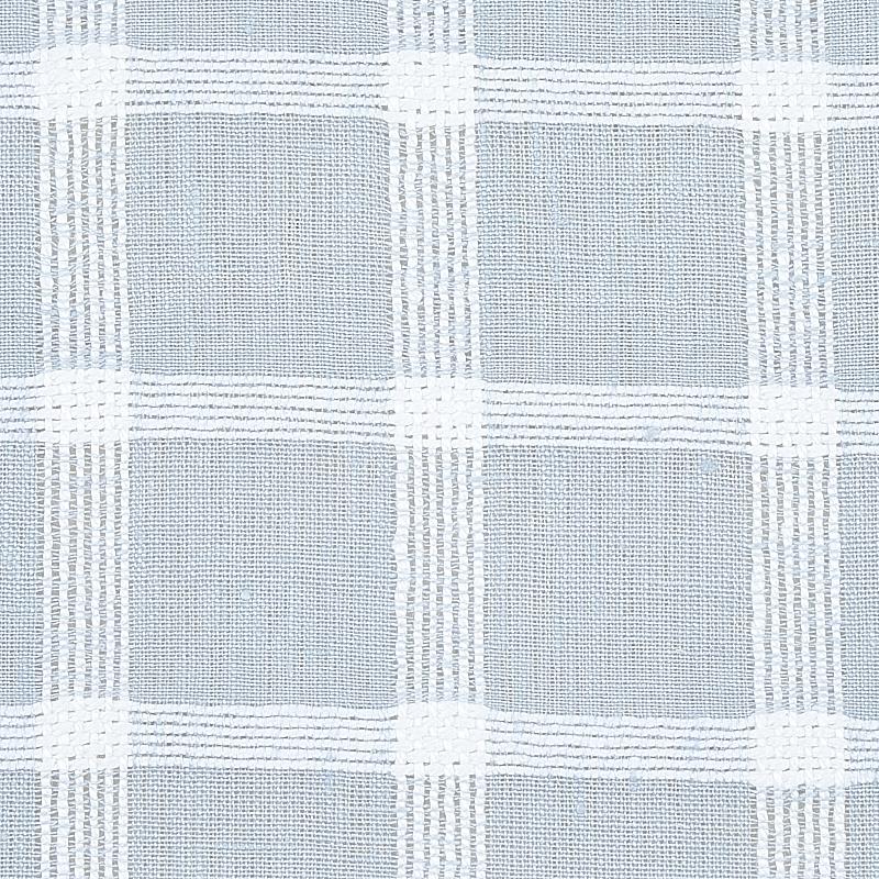 Schumacher Pauline Check Casement Chambray Fabric