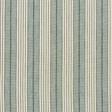 Schumacher Horst Stripe Sky Fabric