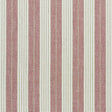 Schumacher Horst Stripe Rose Fabric