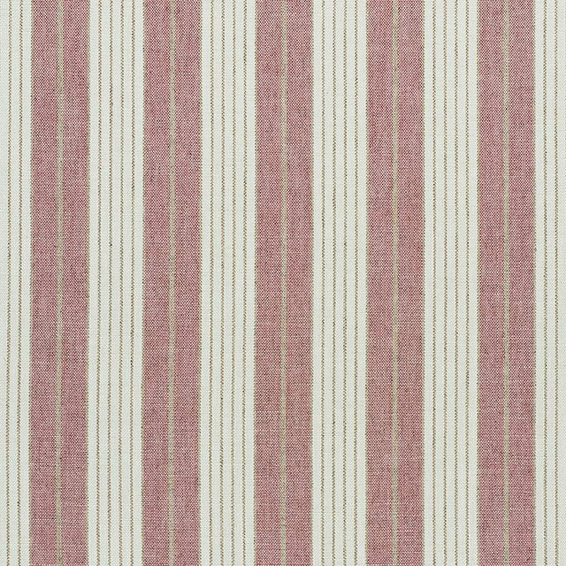 Schumacher Horst Stripe Rose Fabric