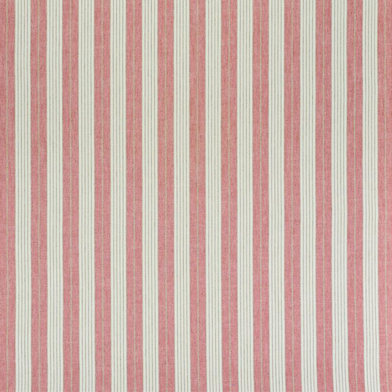 Schumacher Horst Stripe Rose Fabric