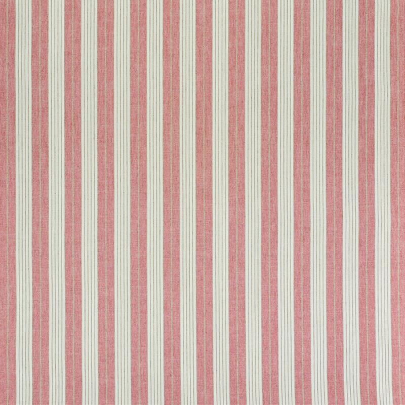 Schumacher Horst Stripe Rose Fabric