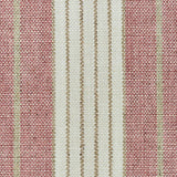 Schumacher Horst Stripe Rose Fabric