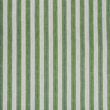 Schumacher Horst Stripe Green Fabric