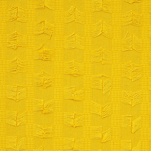 Schumacher Montego Fringe Yellow Fabric