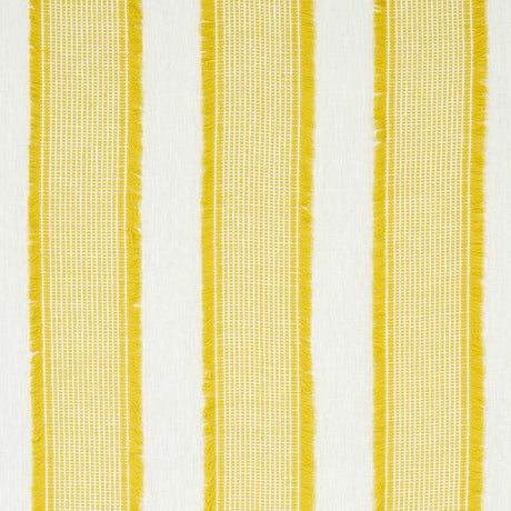 Schumacher Tulum Casement Yellow Fabric