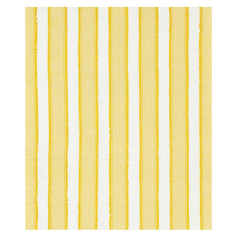 Schumacher Tulum Casement Yellow Fabric