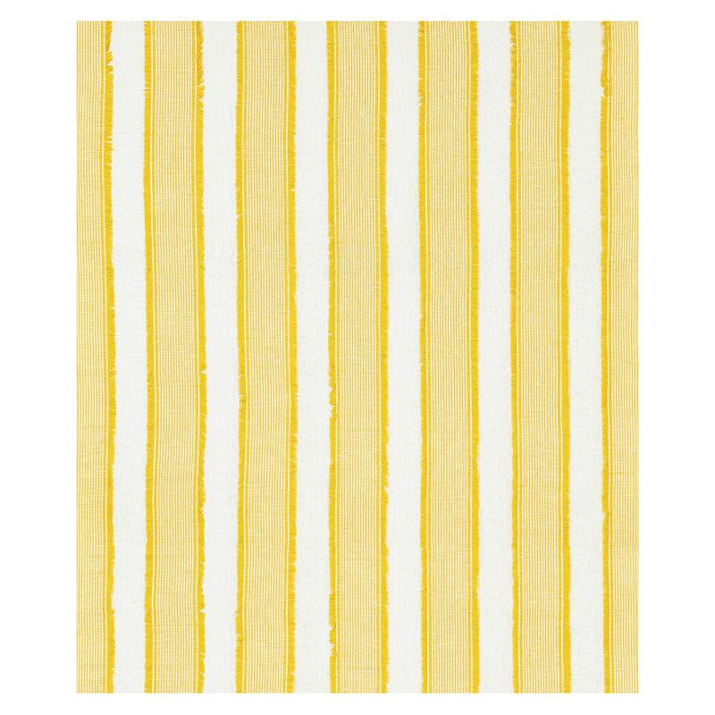 Schumacher Tulum Casement Yellow Fabric