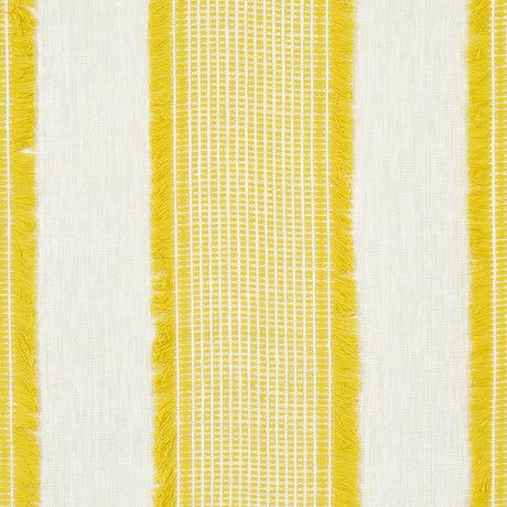Schumacher Tulum Casement Yellow Fabric