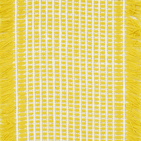 Schumacher Tulum Casement Yellow Fabric