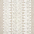 Schumacher Wentworth Embroidery Natural Fabric