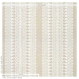 Schumacher Wentworth Embroidery Natural Fabric