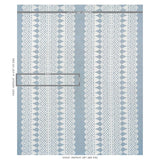 Schumacher Wentworth Embroidery Chambray Fabric