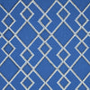 Schumacher Branson Embroidery Blue Fabric