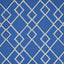 Schumacher Branson Embroidery Blue Fabric