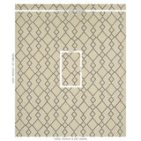 Schumacher Branson Embroidery Taupe Fabric