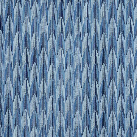 Schumacher Verdant Indoor/Outdoor Blue Fabric