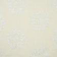 Schumacher Isla Hand Embroidery Ivory Fabric