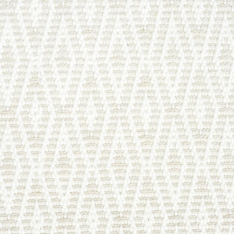 Schumacher Derby Diamond Performance Ivory Fabric