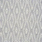 Schumacher Derby Diamond Performance Grey Fabric