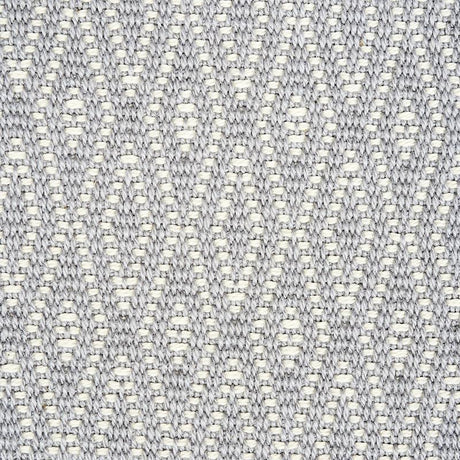 Schumacher Derby Diamond Performance Grey Fabric