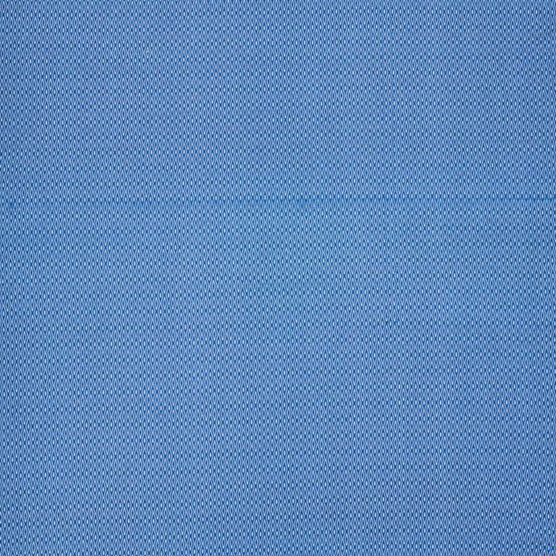 Schumacher Derby Diamond Performance Indigo Fabric