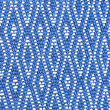 Schumacher Derby Diamond Performance Indigo Fabric