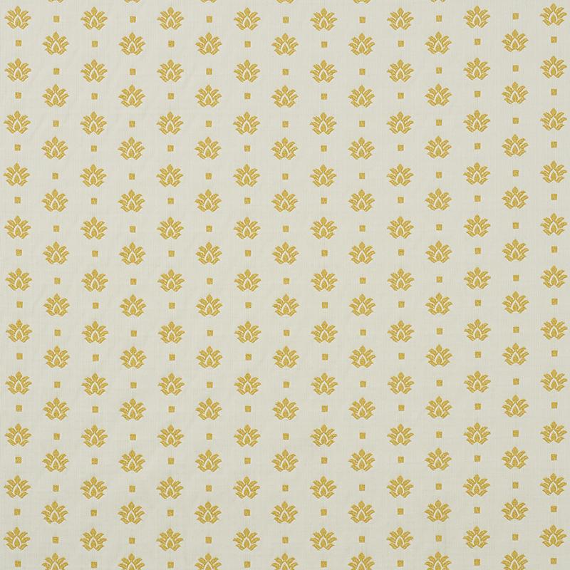 Schumacher Brunel Yellow Fabric