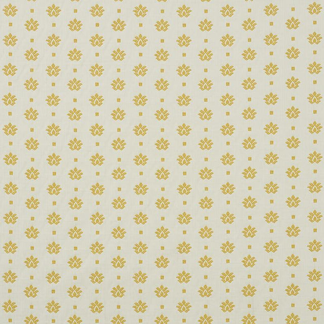 Schumacher Brunel Yellow Fabric