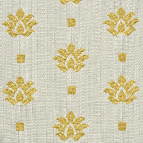 Schumacher Brunel Yellow Fabric