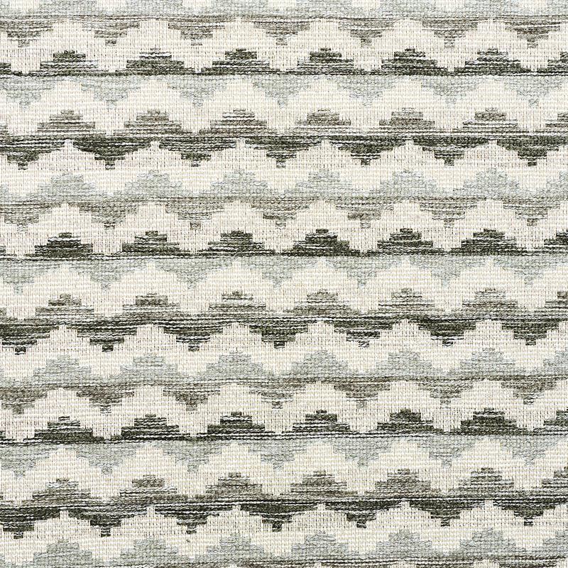 Schumacher Roebuck Performance Grey Fabric
