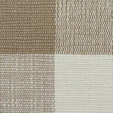 Schumacher Barnes Performance Check Natural Fabric