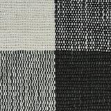 Schumacher Barnes Performance Check Black Fabric