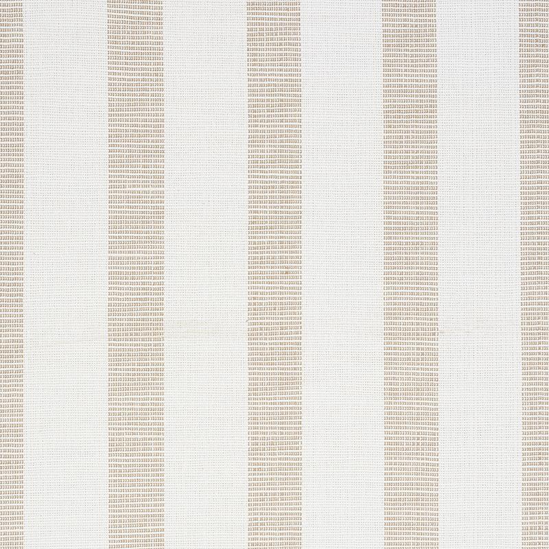 Schumacher Ketley Performance Stripe Natural Fabric