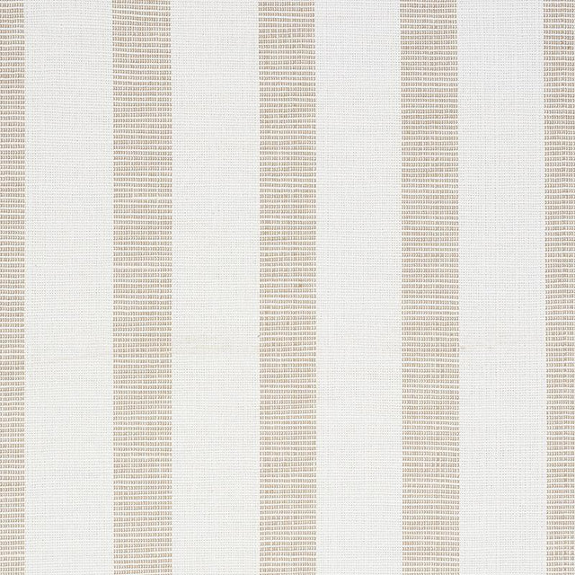 Schumacher Ketley Performance Stripe Natural Fabric