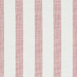 Schumacher Ketley Performance Stripe Red Fabric