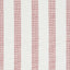 Schumacher Ketley Performance Stripe Red Fabric