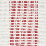 Schumacher Ketley Performance Stripe Red Fabric
