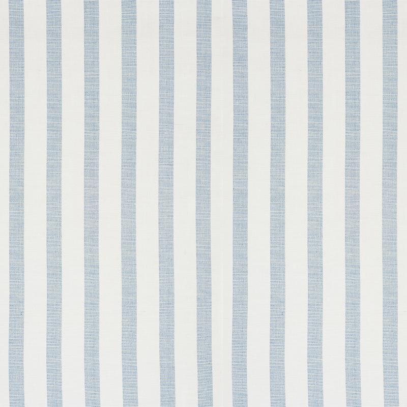 Schumacher Ketley Performance Stripe Blue Fabric