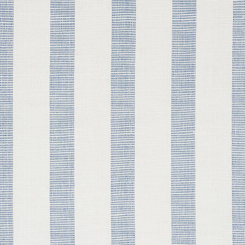 Schumacher Ketley Performance Stripe Blue Fabric