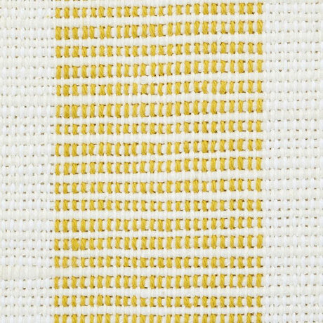Schumacher Ketley Performance Stripe Yellow Fabric