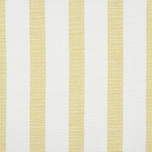 Schumacher Ketley Performance Stripe Yellow Fabric