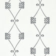 Schumacher Nicolette Embroidery Ivory Fabric