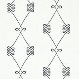 Schumacher Nicolette Embroidery Ivory Fabric