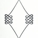 Schumacher Nicolette Embroidery Ivory Fabric