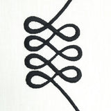 Schumacher Nicolette Embroidery Ivory Fabric