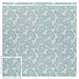 Schumacher Milena Paisley Sky Fabric